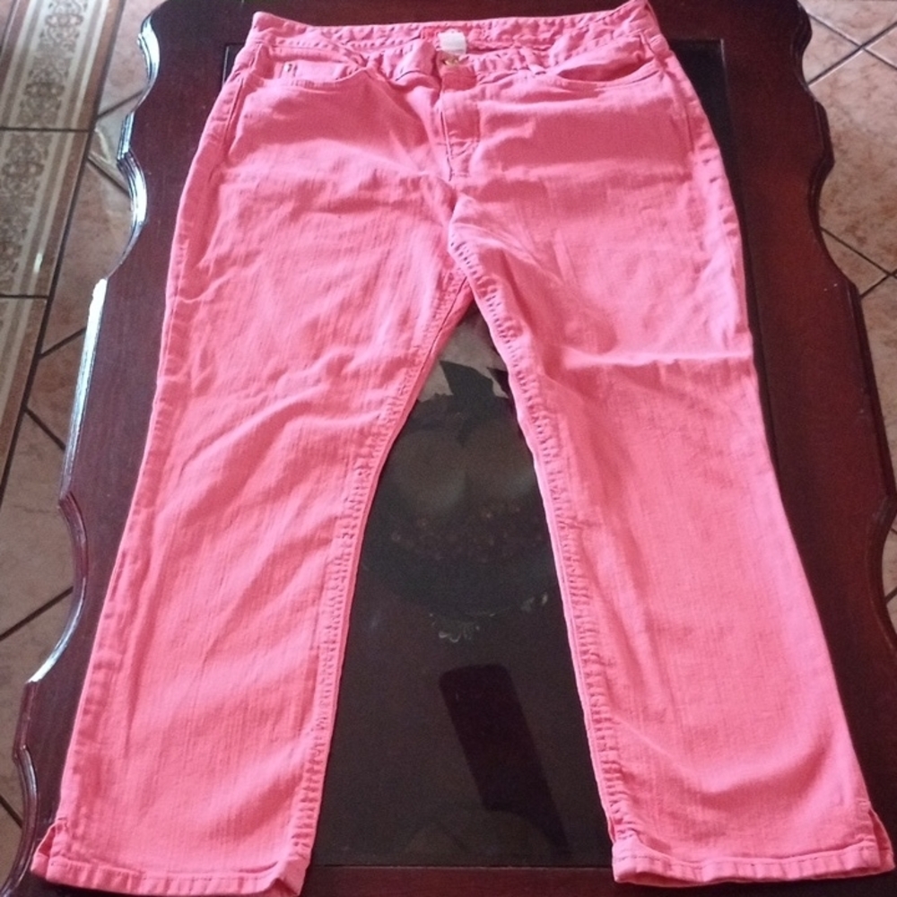 Ivanka Trump Vibrant Coral Trousers Size 14